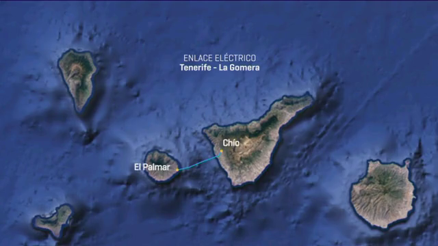 La Gomera y Tenerife estarán conectadas a través de un cable eléctrico submarino