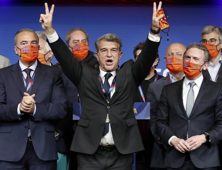 Joan Laporta es el nuevo presidente del FC Barcelona