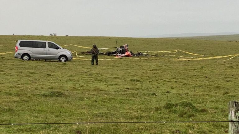 Un helicóptero se estrella en Uruguay con 300 dosis de Pfizer, pero sin dejar víctimas