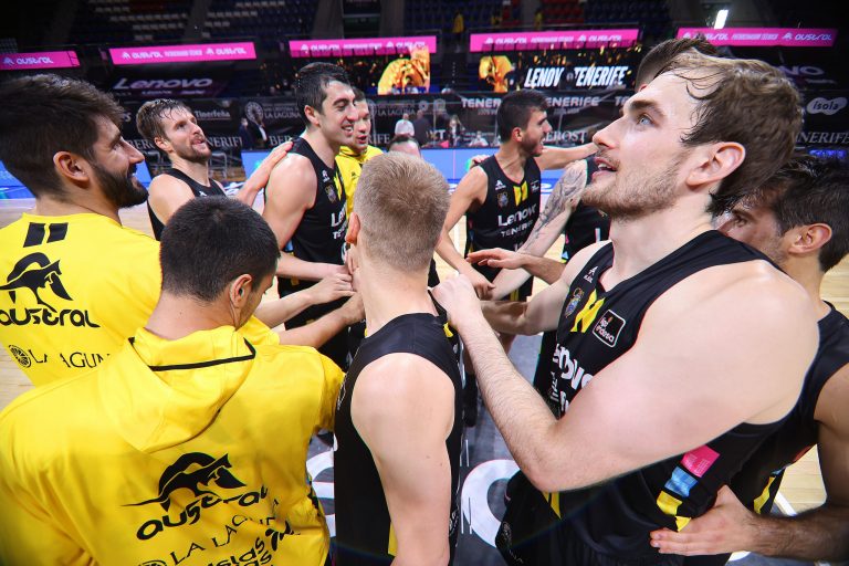 El Lenovo Tenerife tiene garantizada su presencia en la próxima Final Eight de la Basketball Champions League