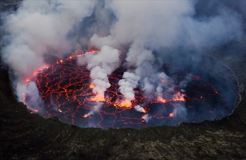 La erupción de un volcán en la República Democrática del Congo se salda con cinco muertos