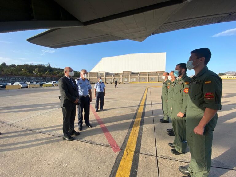 Lanzarote acoge el simulacro de accidente aéreo Canasar 2021
