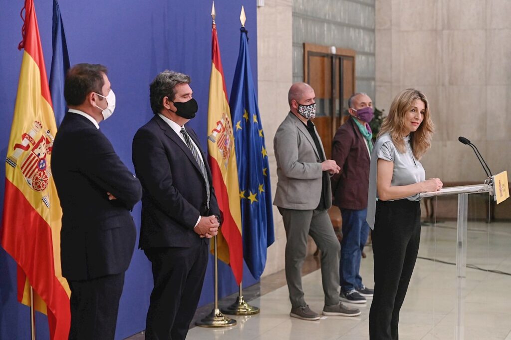 Díaz celebra pacto ERTE