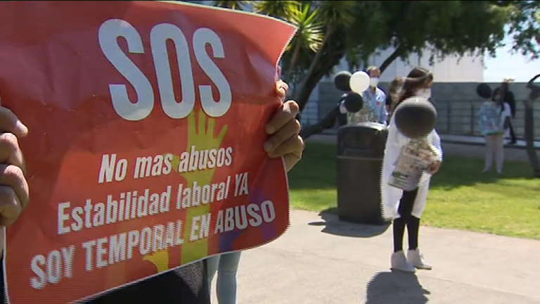 Los médicos temporales vuelven a pedir estabilidad en sus puestos