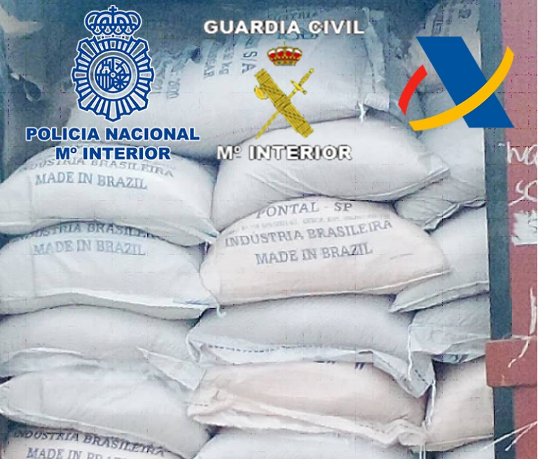 Aprehendidos 190 kilos de cocaína en África en dos contenedores procedentes de Gran Canaria
