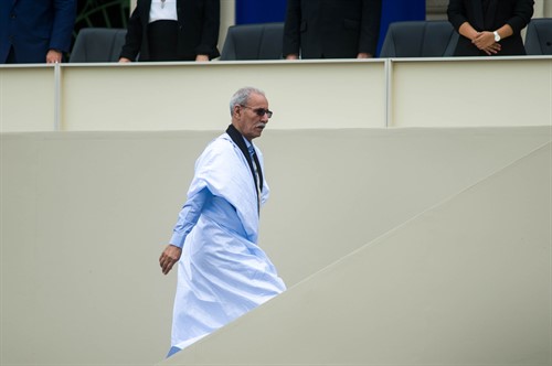 Brahim Ghali agradece la acogida de España