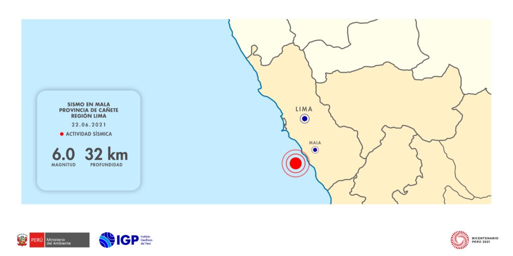 Perú terremoto región Lima