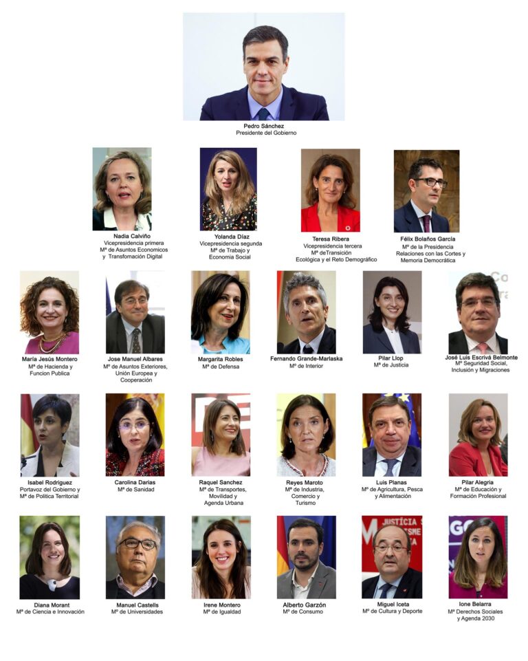 Los nuevos ministros prometen sus cargos ante el rey en Zarzuela