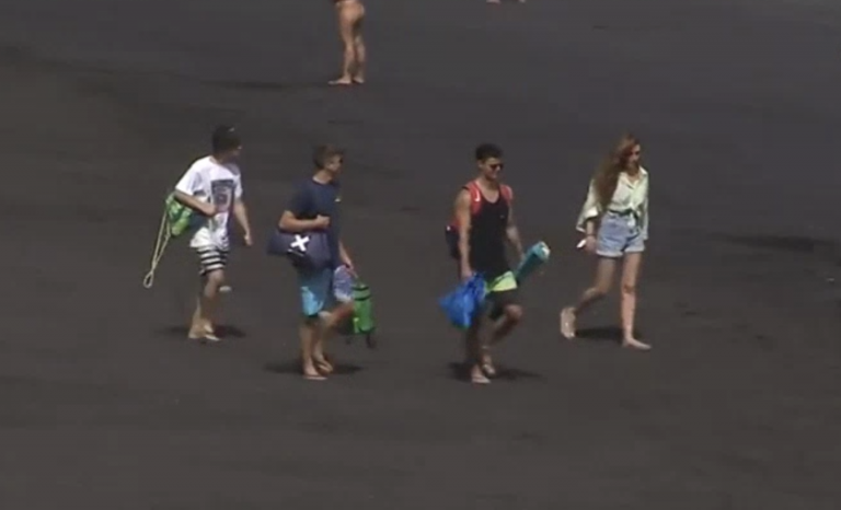 Concentraciones masivas en las Playas de Anaga