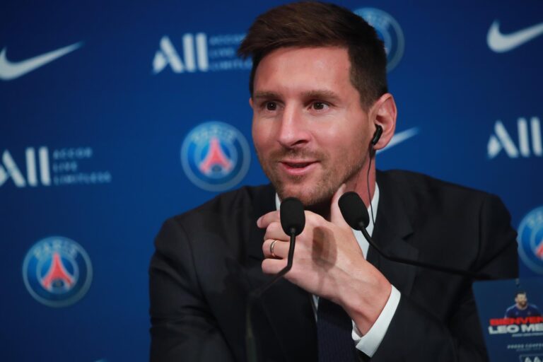 Messi, feliz en el PSG: «Nada más llegar la felicidad de estar acá es enorme»