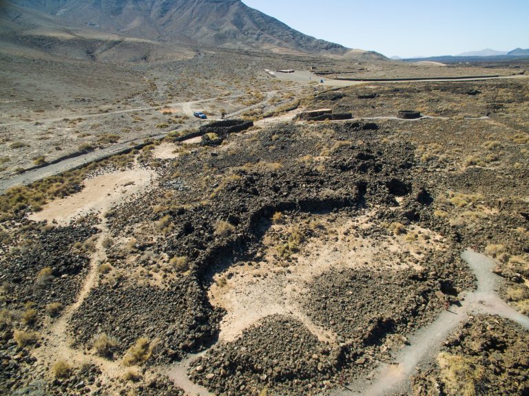 Denuncian un ataque vandálico en el yacimiento Montaña del Sombrero