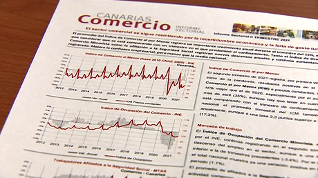 El comercio en Canarias es el que menos crece de todo el país debido, en gran parte, a la falta de turistas