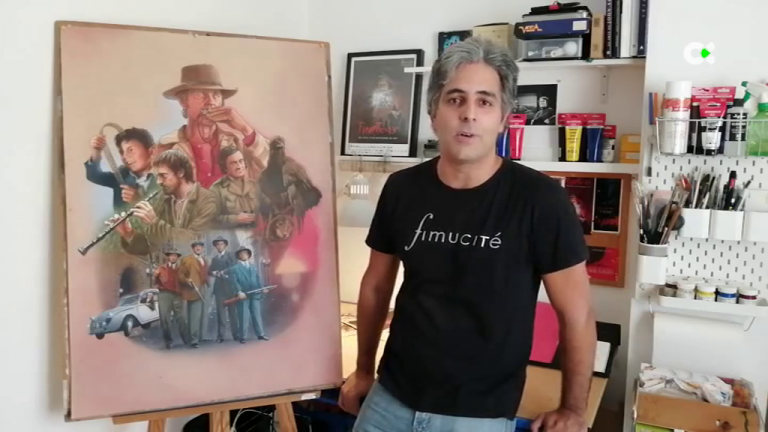 Fimucité homenajea en su cartel a Ennio Morricone y Antón García Abril