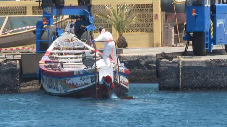 Localizan en el mar un cadáver que pudiera ser del naufragio de alguna patera
