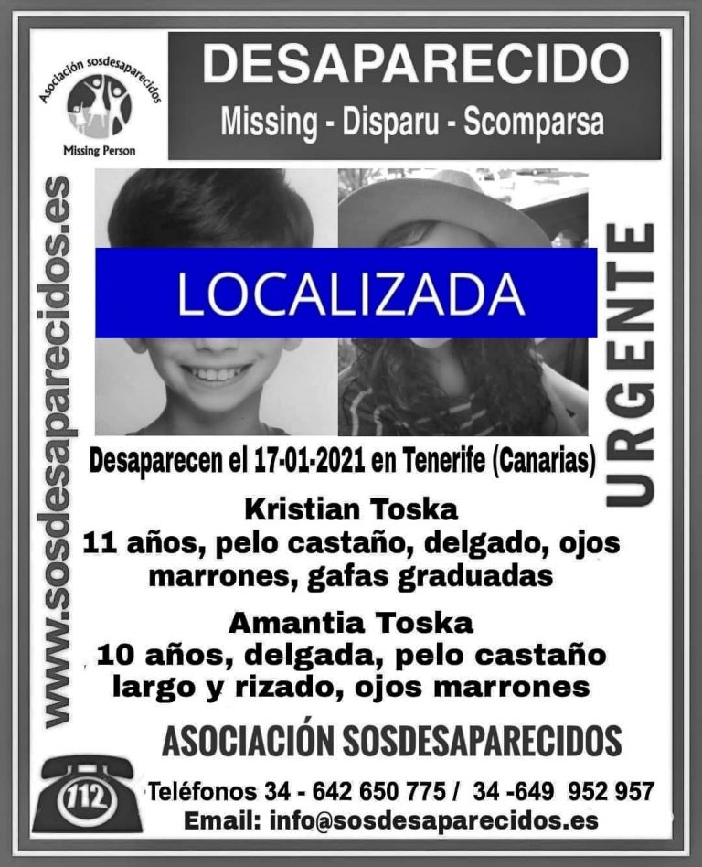 Detienen al padre de los niños alemanes que habían desaparecido y que buscaban en Tenerife