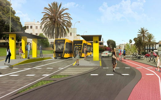 Las obras de la MetroGuagua siguen acumulando retrasos
