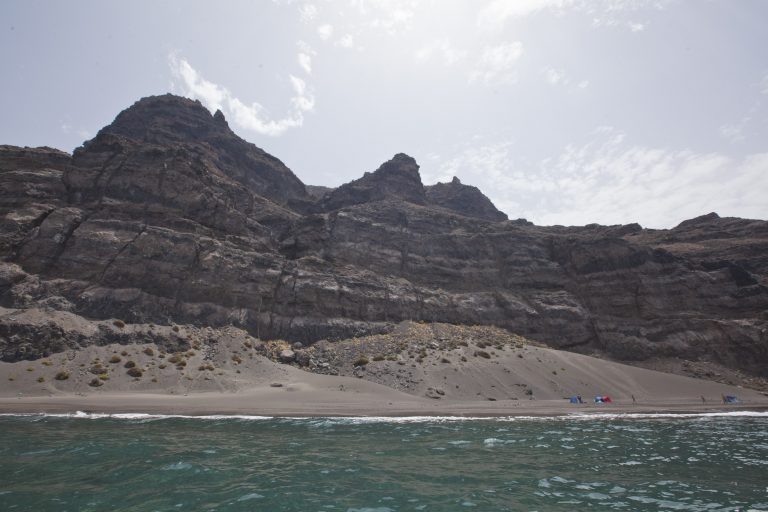 La tierra, el mar y el cielo se dan la mano en Güigüí