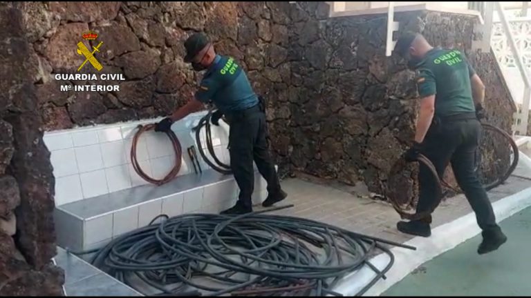 Dos detenidos por el robo de cobre en Fuerteventura que generó daños de más de 80.000 euros