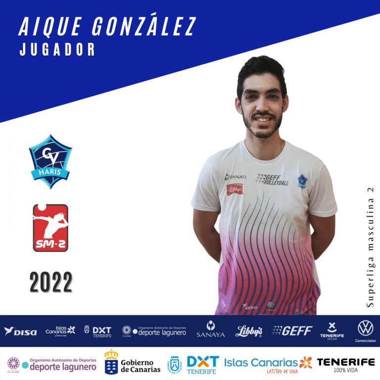 Aique González renueva otra temporada con el CV Haris