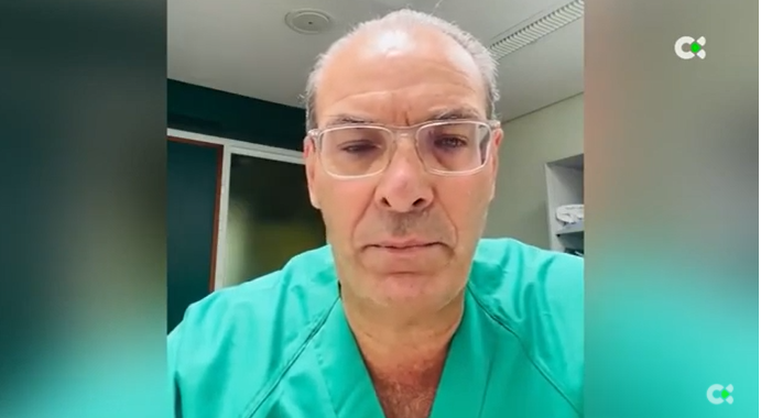 «Este vídeo se lo prometí a paciente al que he intubado: por favor vacúnense»