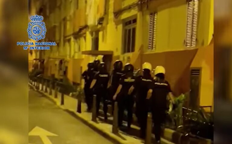 Operación policial contra el principal punto de venta de droga de la capital grancanaria
