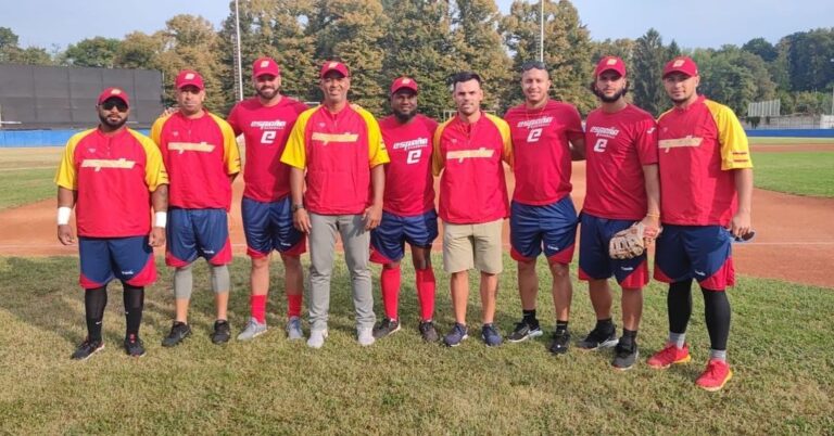 España debuta ante Ucrania en el europeo de béisbol con nueve canarios