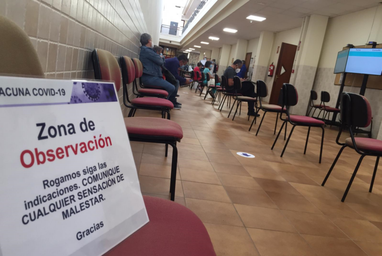 Finaliza la vacunación en el Aulario de Guajara, el consultorio de Garachico y el Hospital del Sur