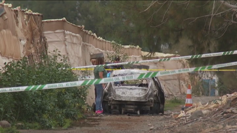 Detienen a cinco personas por su presunta relación con el cadáver carbonizado de Pozo Izquierdo