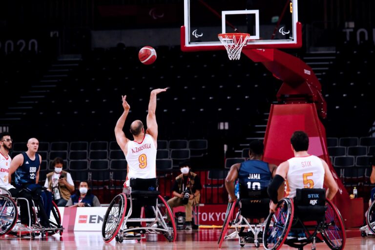 Gran Bretaña acaba con el sueño del bronce español en baloncesto en silla de ruedas