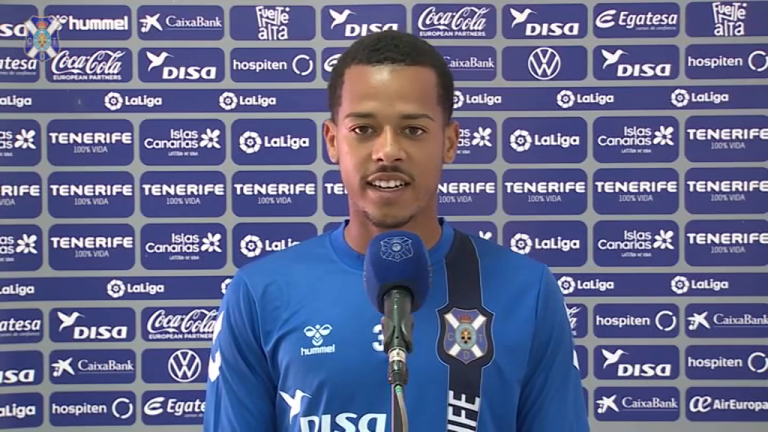 Thierno Barry (CD Tenerife) sobre su debut con el primer equipo: «Un sueño hecho realidad»