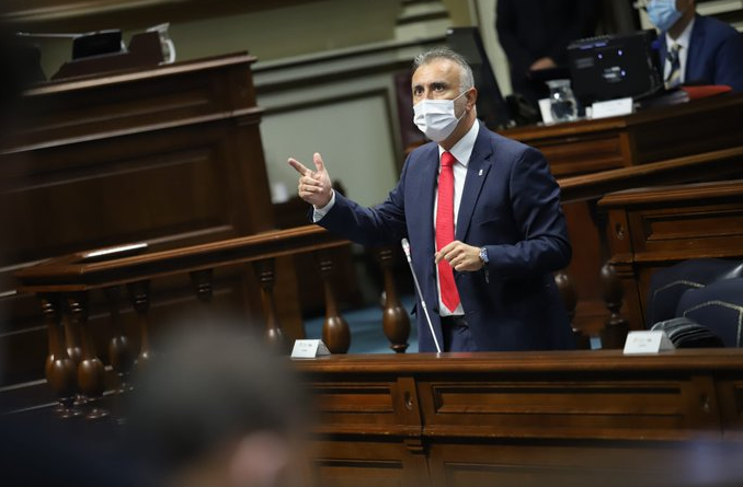 Unidad de todas las fuerzas parlamentarias ante la crisis volcánica de La Palma