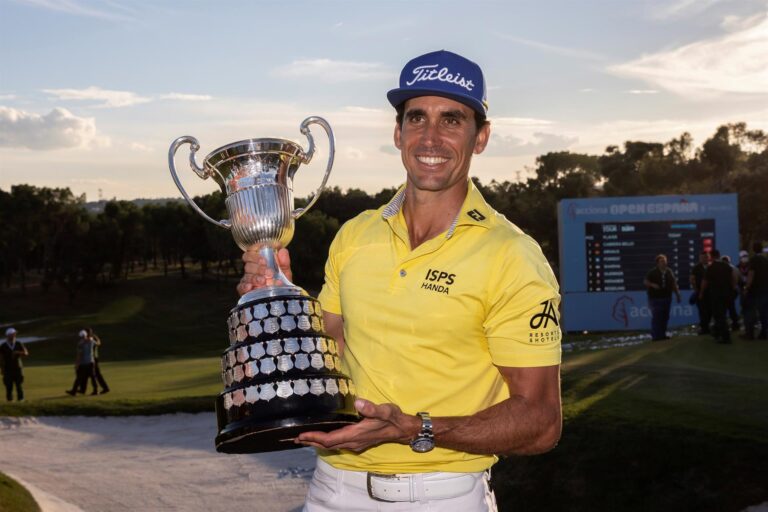 Rafa Cabrera Bello conquista Madrid ante la frustración de Jon Rahm