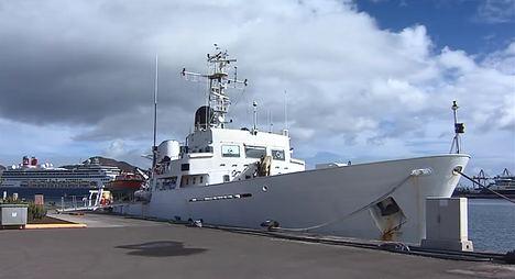 El buque hidrográfico Malaspina continúa en Canarias actualizando la cartografía de los puertos