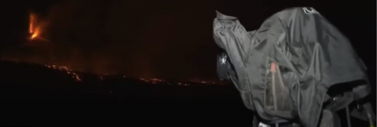 Te enseñamos qué está detrás de la señal del volcán 24 horas al día