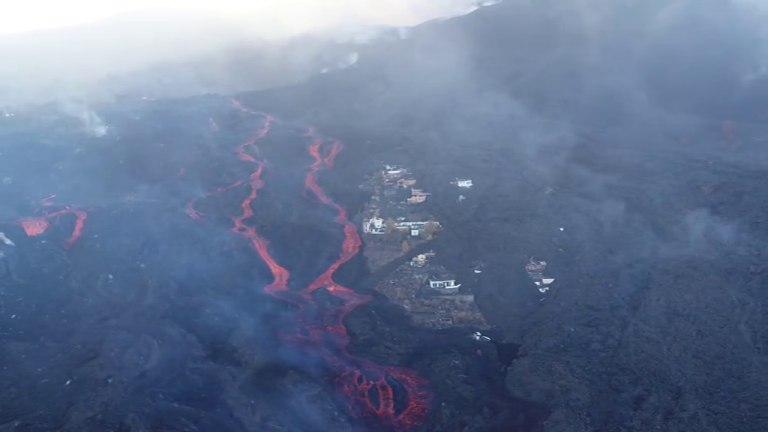 La colada en La Laguna está «parada» pero recibe «mucho aporte» en su parte trasera