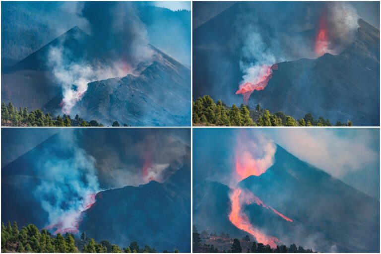 El nuevo volcán es el más dañino entre las erupciones históricas en La Palma