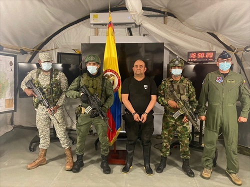 Detienen a Otoniel, el narco más buscado de Colombia