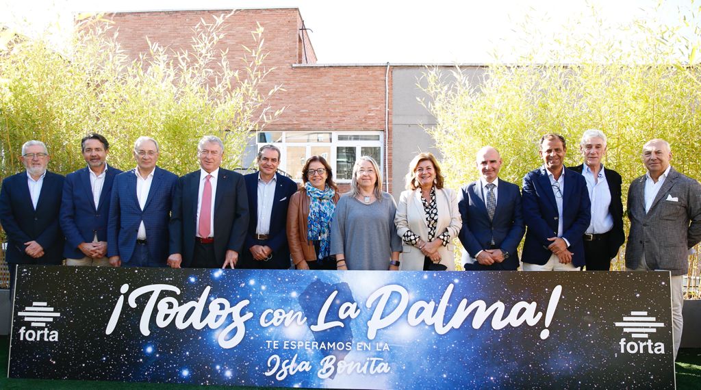 RTVC realiza un homenaje a La Palma y federados de FORTA se unen a esta causa solidaria