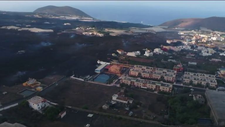La Laguna, un barrio sepultado por la lava
