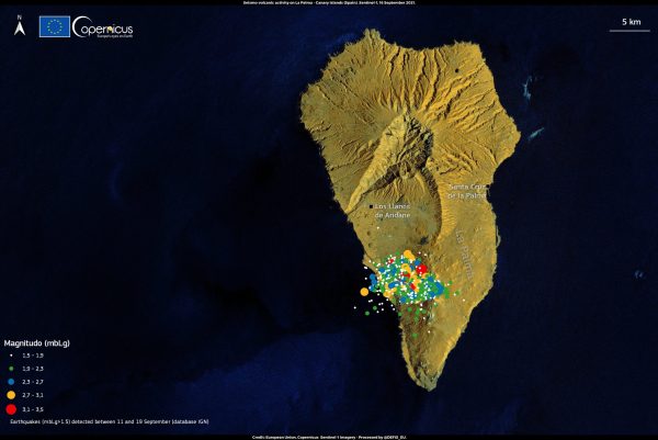 Los terremotos en La Palma se vuelven habituales