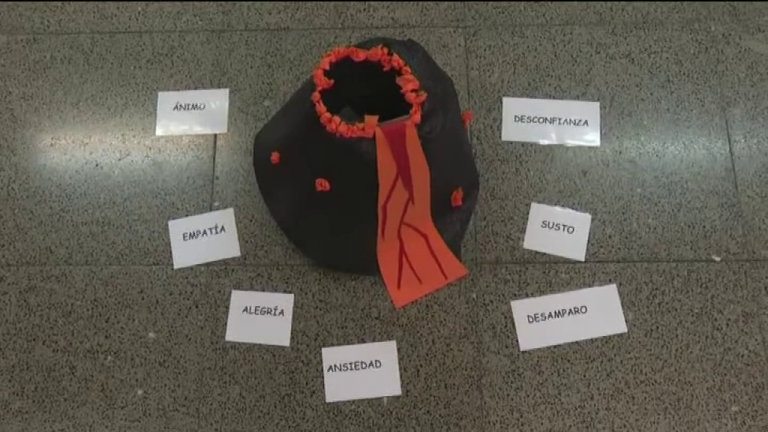 Los alumnos palmeros expresan sus sentimientos tras una semana de regresar a las aulas