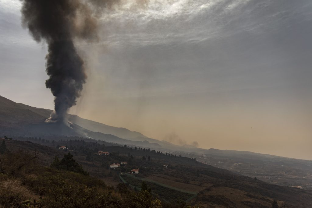 El IGN localiza nueve terremotos durante la noche en La Palma, uno de ellos de magnitud 3,5