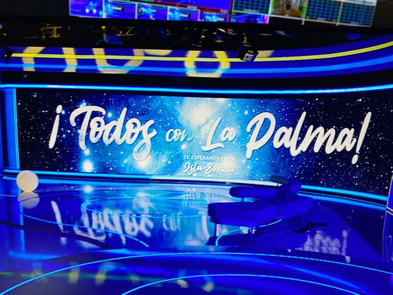 ‘¡Todos con La Palma!’ tendrá una amplia difusión nacional e internacional