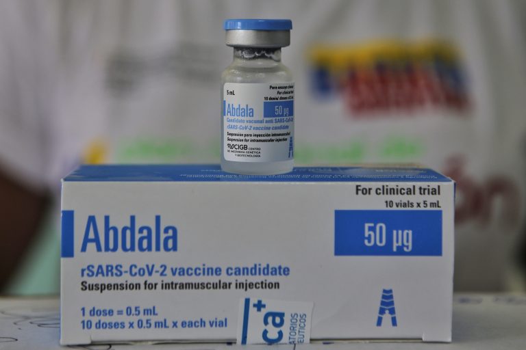 Venezuela producirá la vacuna cubana Abdala a partir de enero de 2022