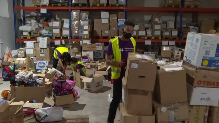 Más de 5.000 metros cuadrados de solidaridad para los afectados