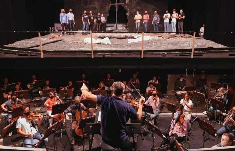 La oscuridad de la ópera ‘Attila’, de Verdi, llega al Auditorio de Tenerife