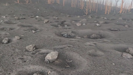 Las `bombas de lava´ ofrecen información importante a los vulcanólogos
