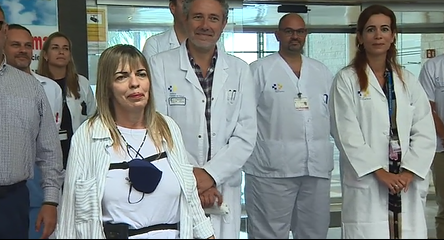 Conchi, primera paciente canaria con un sistema de ‘corazón artificial’