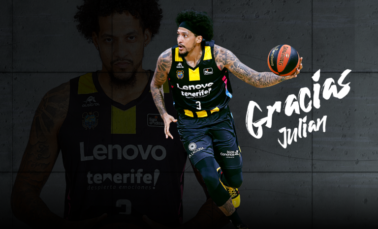 Julian Gamble se desvincula del Lenovo Tenerife tras la recuperación de Shermadini