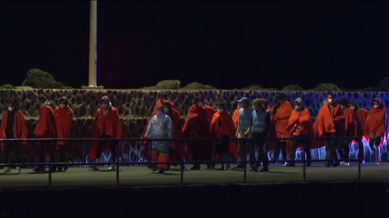 Rescatan a más de 250 migrantes en seis barcas en Lanzarote y Fuerteventura